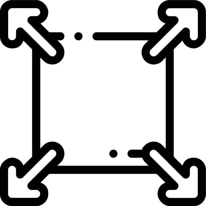 Two-room flat with separate rooms